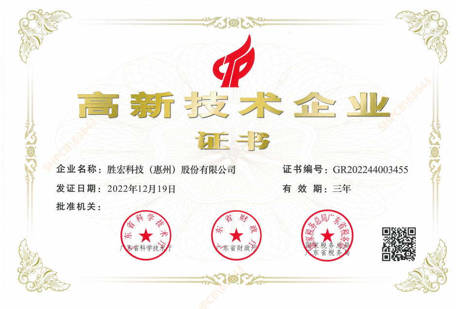 喜讯！我司顺利顺利获得“高新技术企业”认定